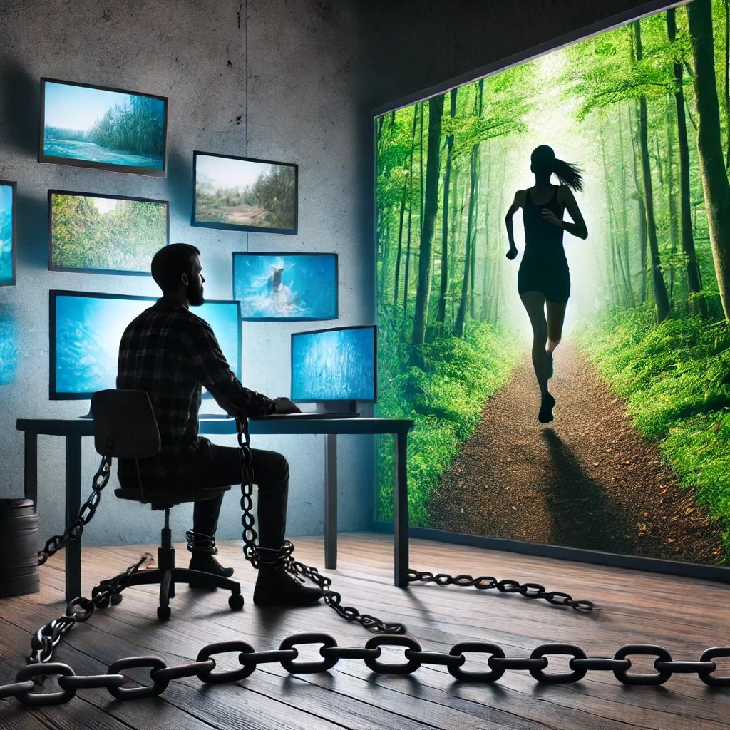 ๐ Title: "Move or Lose: Escaping the Trap of Sedentary Living"