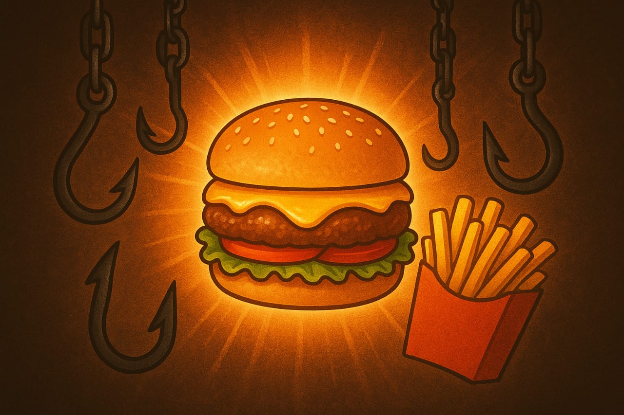 .  📘 Title:  "Fast Food Addiction: Breaking Free for a Healthier Life" By